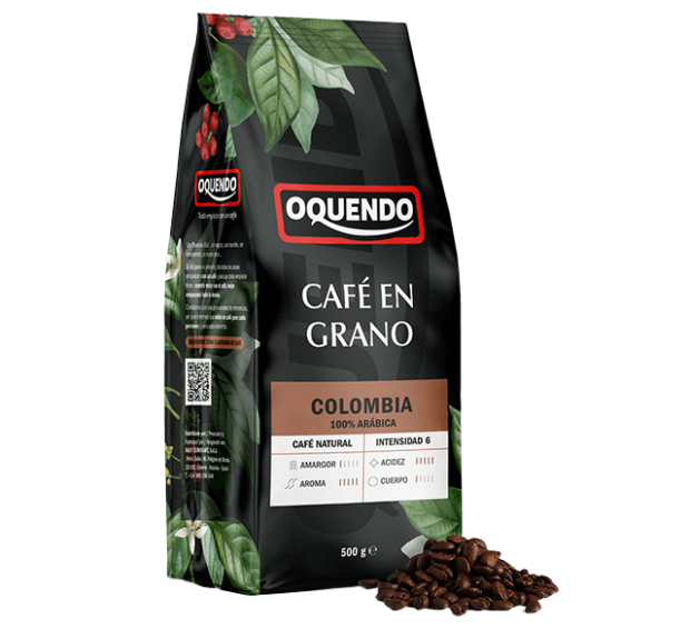 Colombia 100% Arabica Whole Bean Coffee – 500g